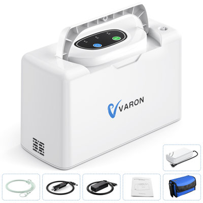 3L/mim Portable Oxygen Generator 33% ox-Concentracion for Home&Travel Use with 1 Bag Full Accessories