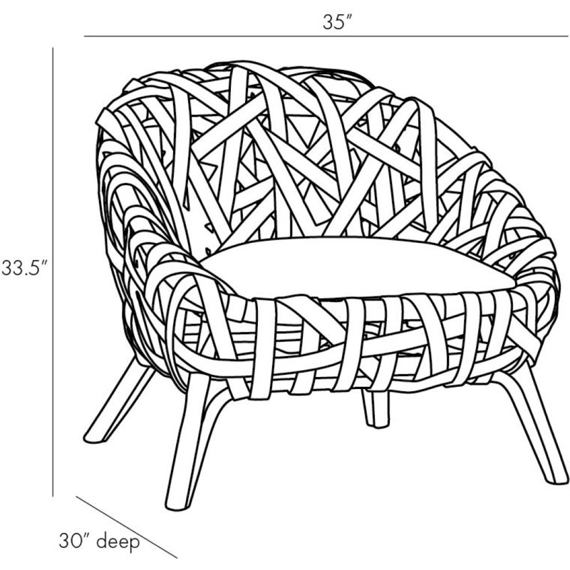 Horatio Papasan Chair