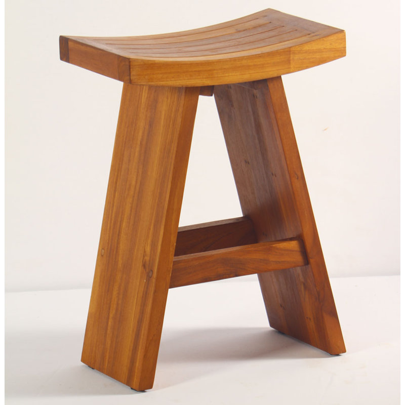 Asia 12'' W Teak Shower Bench