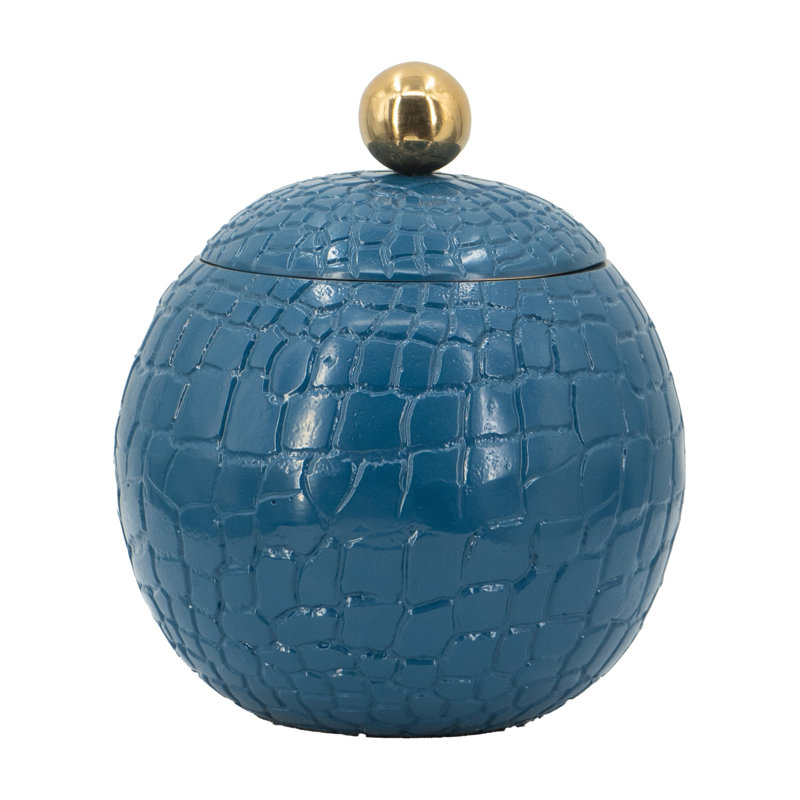 Pot à fleurs en aluminium Kliber, Bleu