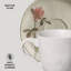 Tasse à café et soucoupe en espresso 4,1 oz en céramique Campestre - Va au micro-ondes, au four et au lave-vaisselle