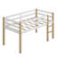 Lit mezzanine en bois avec échelle