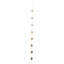 Carillon décoratif en forme d'arrosoir pour l'extérieur - Carillon suspendu pour le jardin, à accrocher aux branches d'arbres ou à décorer dans la cour - 231 cm, doré