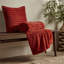 Cosy Ribbed Faux Fur Cushion Cover-90573377