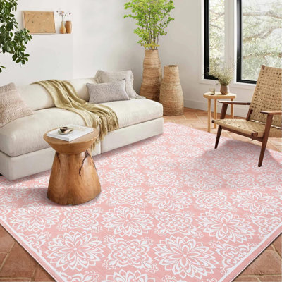 Washable Rug 10X13 Large Living Room Rugs