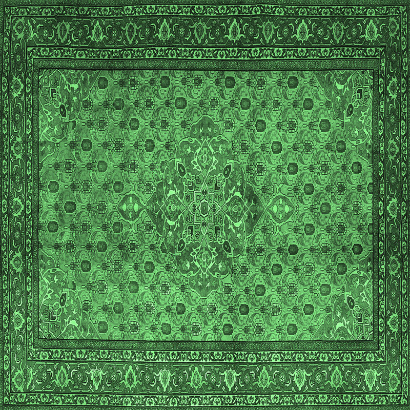 Performance Oriental Indoor Rug, Square 4'
