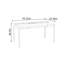 Bureau d'écriture simple en bois de frêne très fonctionnel-778962178-778962188
