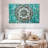" Turquoise Mandala Symbol " 3 Piece Art Set-92763751