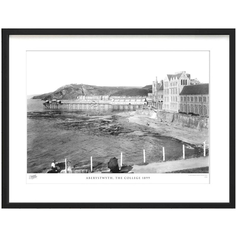 Aberystwyth, The College 1899 by Francis Frith - Single Picture Frame Print, 28cm H x 36cm W x 2.3cm D