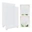 2 stores occultants plissés auto-adhésifs, sans perçage, sans outils, coupés sur mesure pour la cuisine de la chambre à coucher Bureau: l 24 po x H 71 po (ensemble de 2)-567799495
