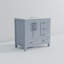 Meuble-lavabo décalé avec comptoir en quartz et miroirs-2096705660