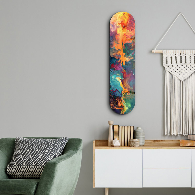 Decorative Tempered Glass Painting