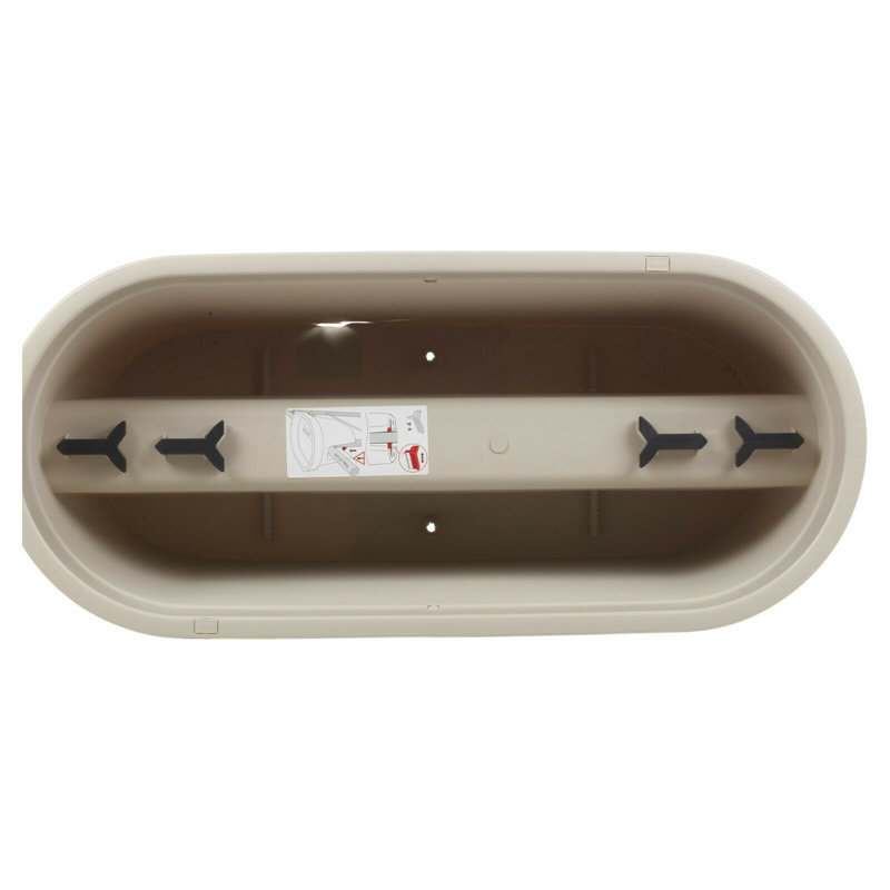 Railing Planter, Beige