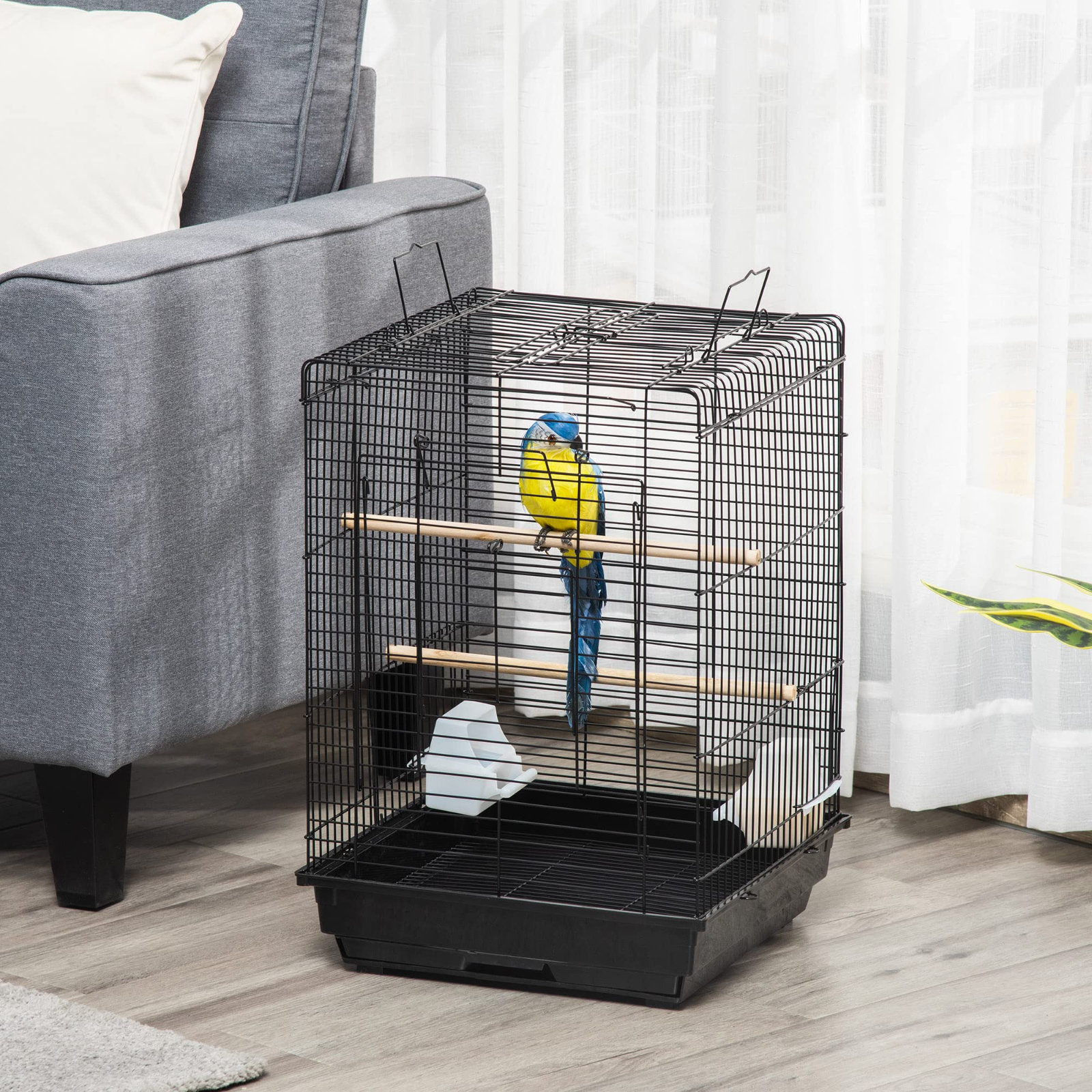 View of Tucker Murphy Pet™ Bird Cage Flight Parrot House | Wayfair