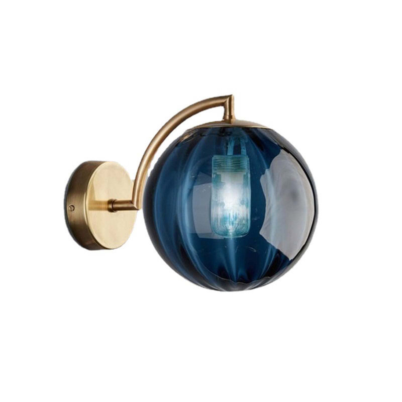 Armed Sconce, Blue