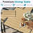 9 Piece Outdoor Patio Set
