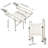 Foldable Wall Mounted Shower Seat