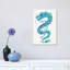Blues - Chinese Dragon by Cat Coquillette - Wrapped Canvas Painting-1374831732