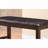 Counter Height Tufted Faux Leather Upholstered Dining Bench