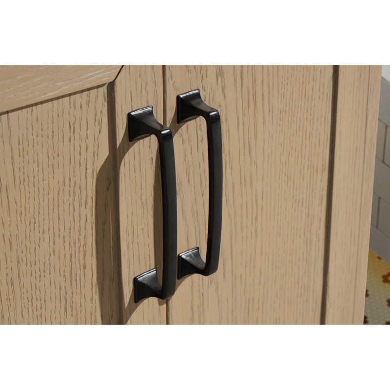 Venice 55" Oak Gray Double Sink Wall-Mount Vanity with Quartz Top