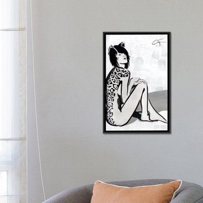 « la gata », reproduction d’impression sur toile tendue