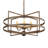 Frannie 6 - Light Dimmable Drum Chandelier