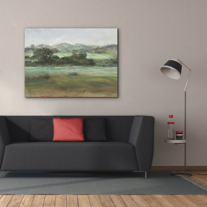 «Gentle Day Neutral» par Danhui Nai, art mural sur toile, H 40 po x l 54 po
