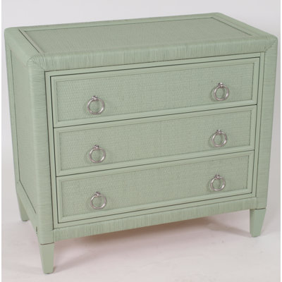 Warwick 3-Drawer Wicker Chest