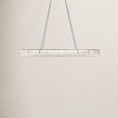 Adela Single - Light Dimmable Linear Chandelier