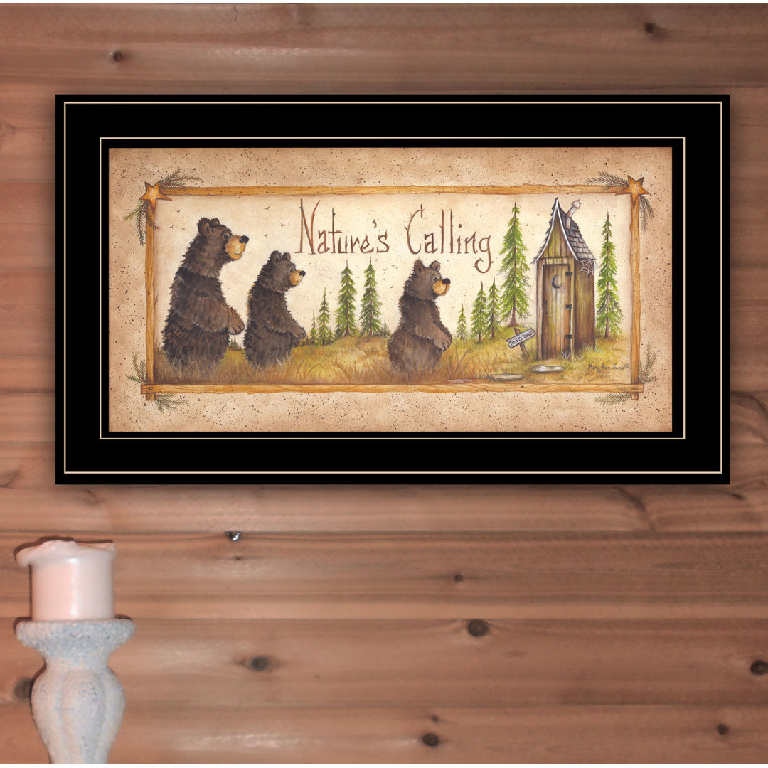 Natures Calling Framed Wall Art for Living Room, Home Wall Décor Framed Print By Mary Ann June Millwood Pines 