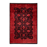 Fine Vibrance One-of-a-Kind 4' 2" X 6' 1" Hand Knotted Area Rug