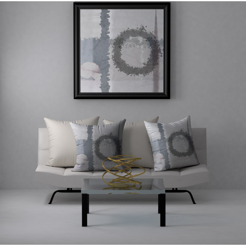 Reversible Throw Pillow, 18" x 18"