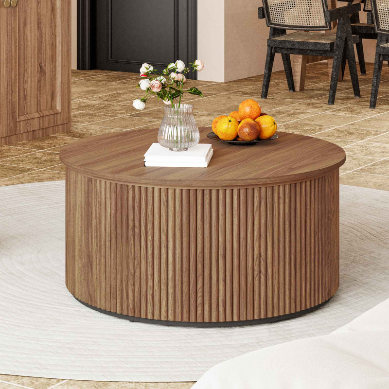 Table basse Guinna, Noyer