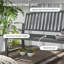 Banc de jardin en métal Altha-2053079799