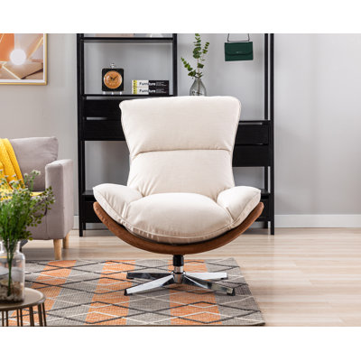 Dodea Upholstered Swivel Accent Chair