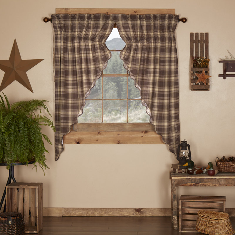 Castlekeep 100% Cotton Room Darkening Curtain Panel Pair