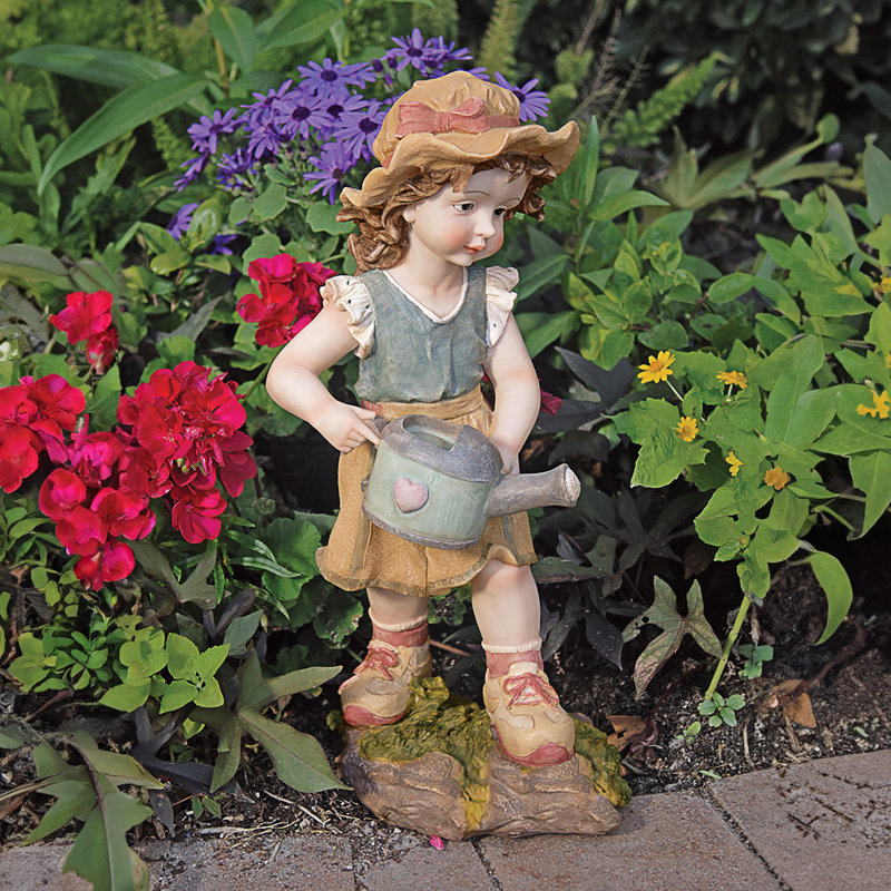 Farmer Fanny Garden Statue