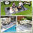 Geometric Style Reversible Outdoor Rug