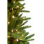Fraser Hill Farm Carmel Pine Slim Artificial Christmas Tree with Warm White LED Lights-1987959128