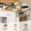 60 cm W Kitchen Island with-1477165878