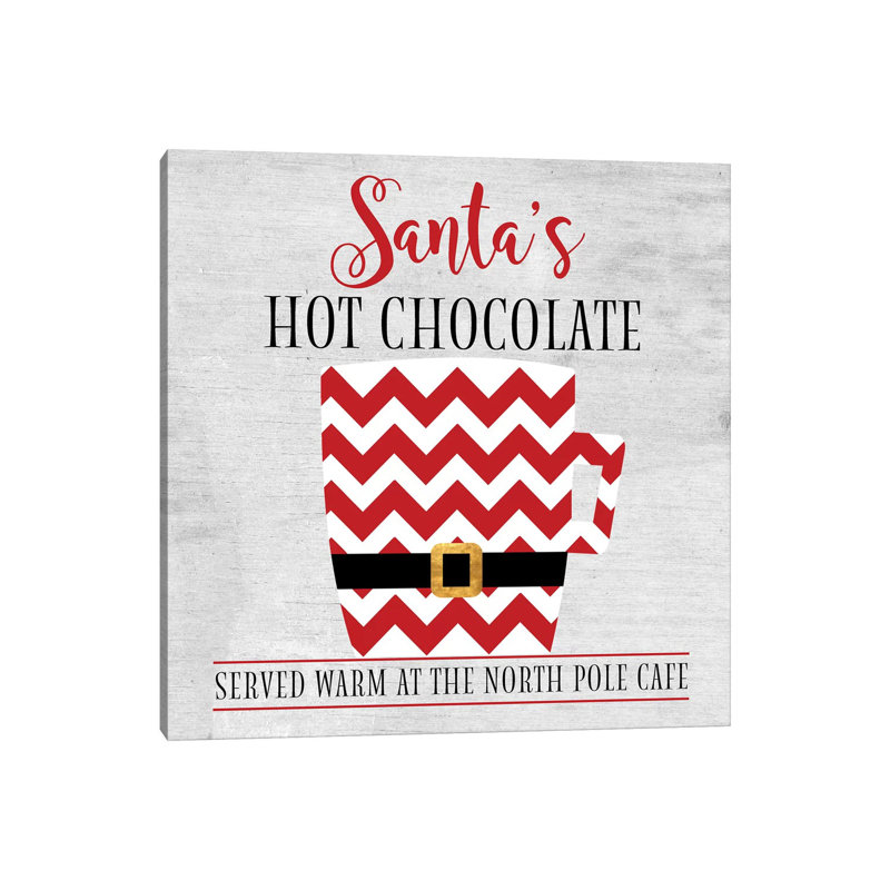 North Pole Cafe by Anna Quach - Wrapped Canvas Print, 45.72 cm H x 45.72 cm W