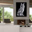 Toile épique Graffiti «Xray Maine Coon» par Dean Russo, 40 po x 54 po-117463273