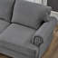 Modern Classic Design With Nails Living Room 2+3 Seater Sofa Set-1613991627
