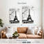 Tour Eiffel le long de la seine-863347367