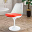 Chaise d'appoint rembourrée noire Wommack-464841311