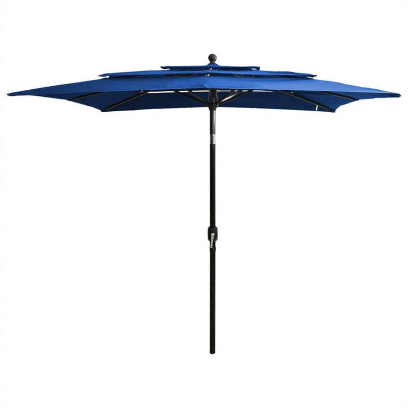 Lilyanna Market Parasol, Blue