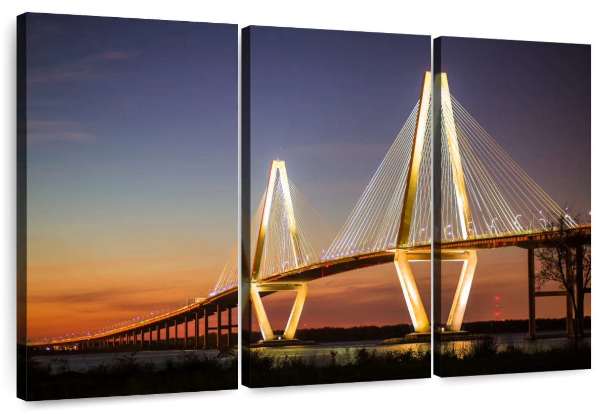 Ebern Designs Lilie Arthur Ravenel Jr Bridge Lights - Wayfair Canada