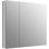 Verdera® 34" W x 30" H Aluminum Medicine Cabinet with Adjustable Magnifying Mirror and Slow-Close Door