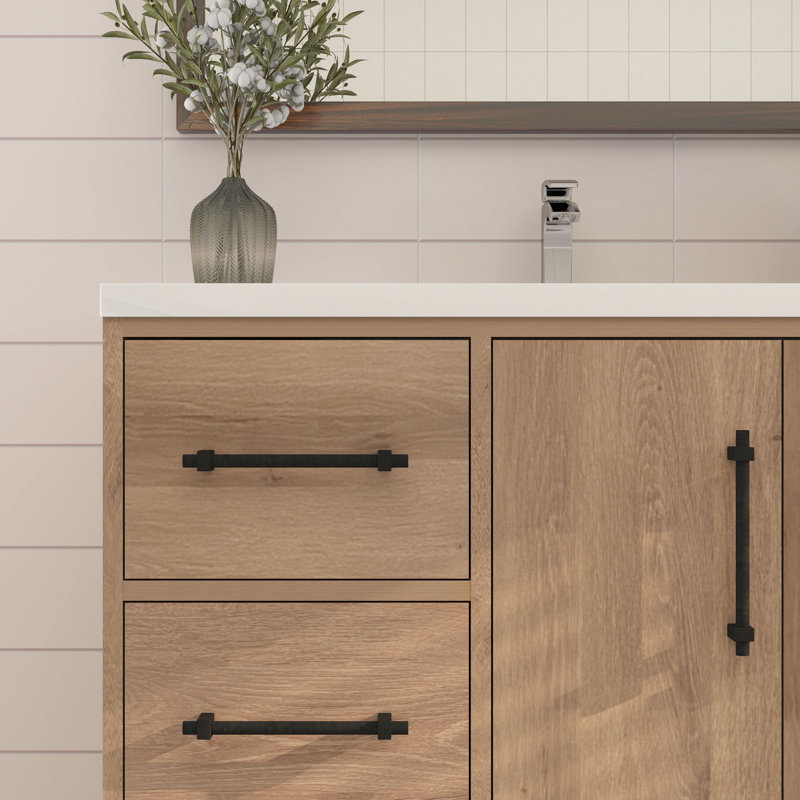 Victoria 35.4'' Single Bathroom Vanity with Acrylic Top