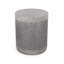 Table d'appoint d'extérieur en béton léger - ronde 15,75 po, motif panier